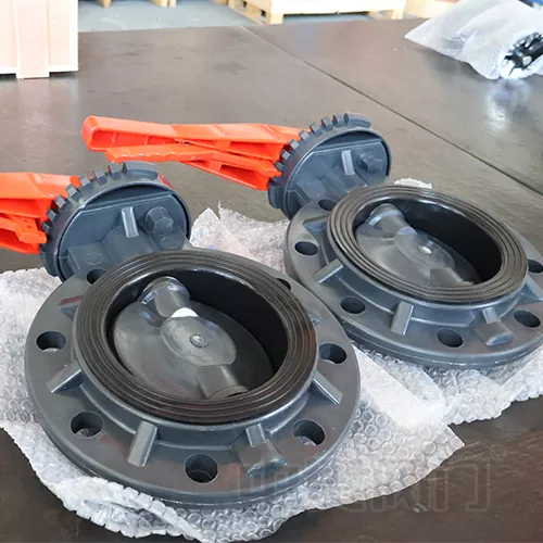 PVC sommerfuglventil